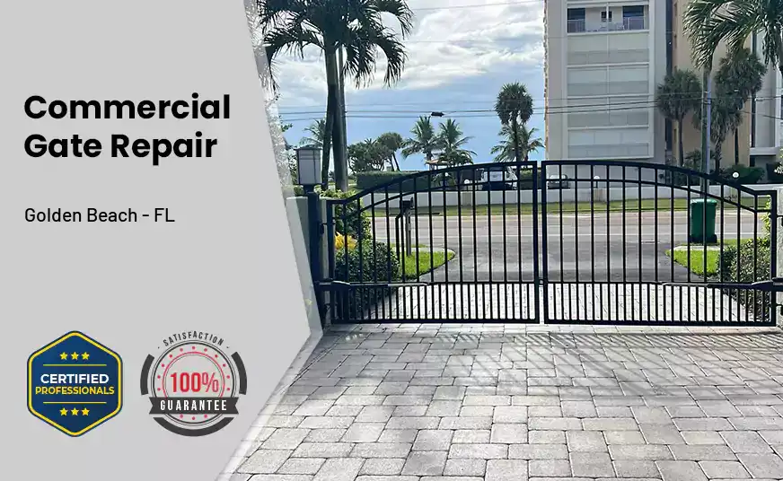Commercial Gate Repair Golden Beach - FL