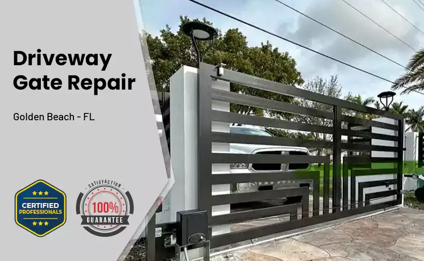 Driveway Gate Repair Golden Beach - FL
