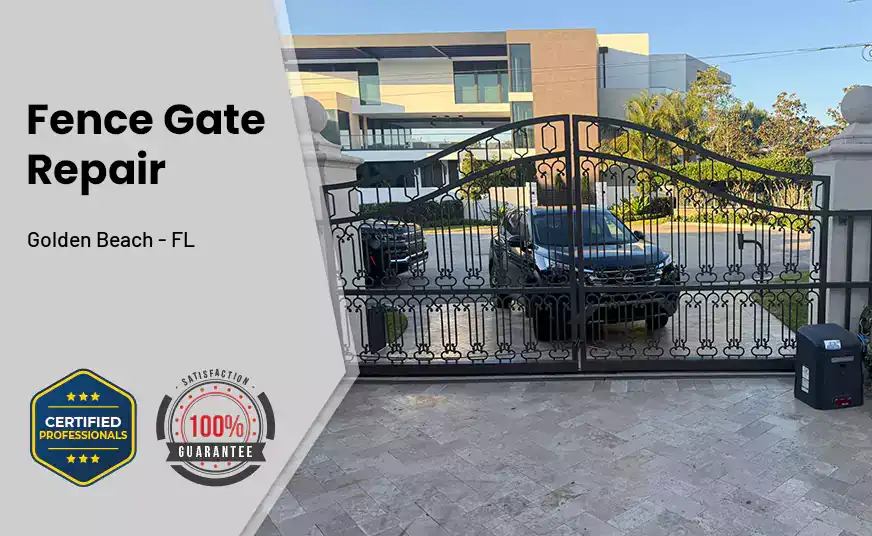 Fence Gate Repair Golden Beach - FL
