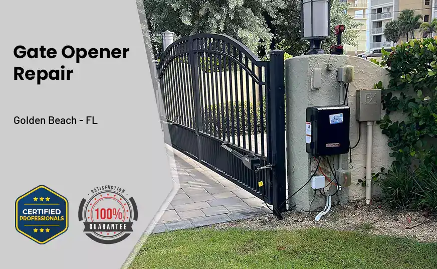 Gate Opener Repair Golden Beach - FL