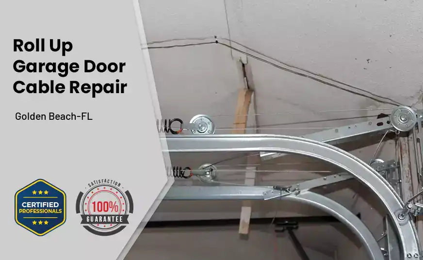 Roll Up Garage Door Cable Repair Golden Beach-FL