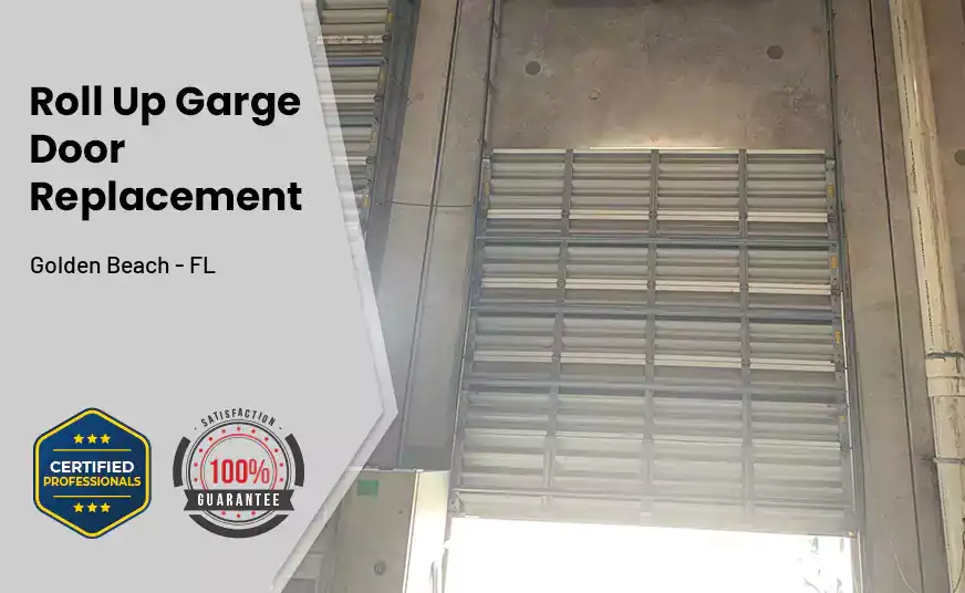 Roll Up Garage Door Replacement Golden Beach - FL