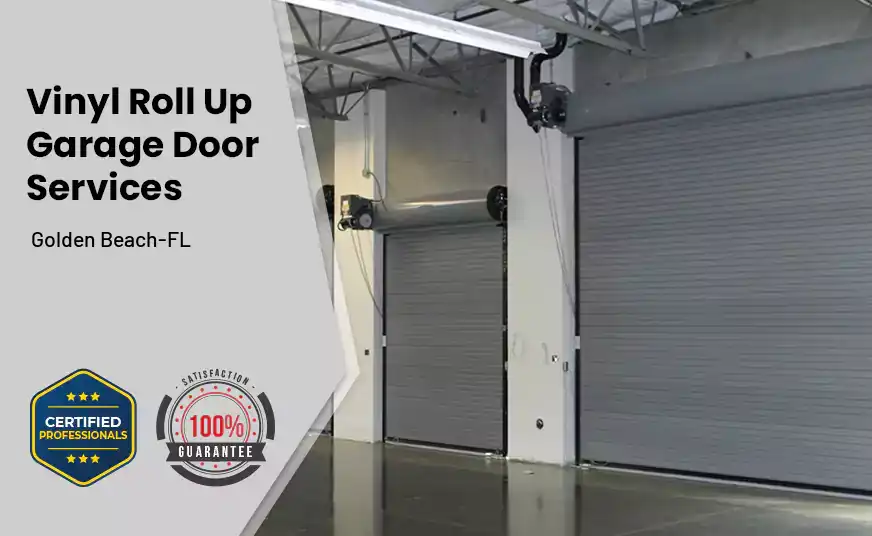 Vinyl Roll Up Garage Doors Golden Beach-FL