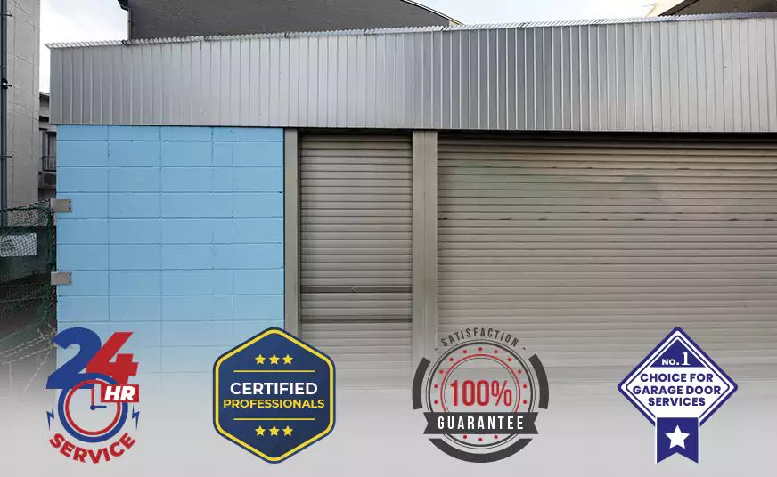 Commercial Metal Roll Up Garage Doors Installation in Golden Beach, FL