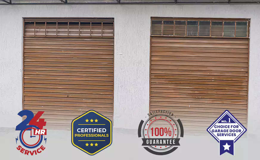 Residential Wood Roll Up Garage Doors in Golden Beach, FL